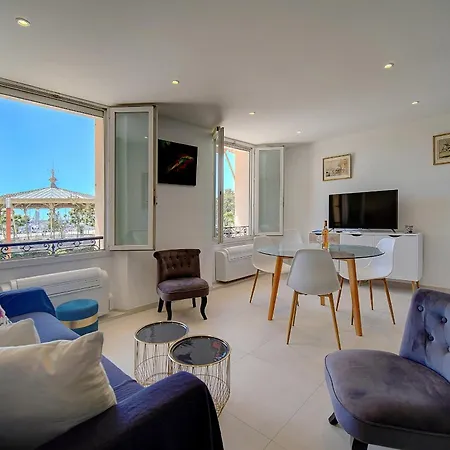 Lumineux 3 Pieces Renove Face Au Port L! A2b218 * Cannes
